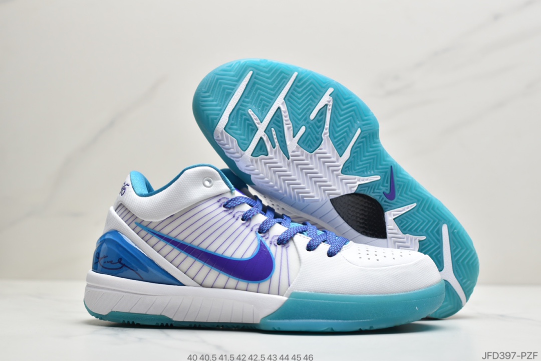 170 真标耐克 Nike Zoom Kobe 4科比4代实战篮球战靴AV6339-100