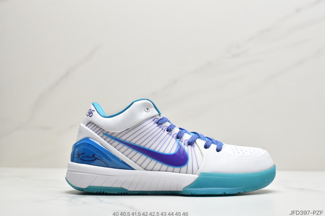 170 真标耐克 Nike Zoom Kobe 4科比4代实战篮球战靴AV6339-100