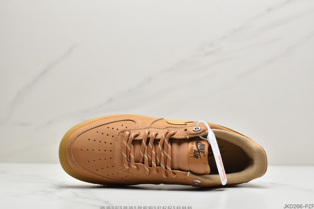 160 公司级Air Force 1 Low 07 LV8”Wheat / Flax”小麦空军一号低帮 CJ9179-200