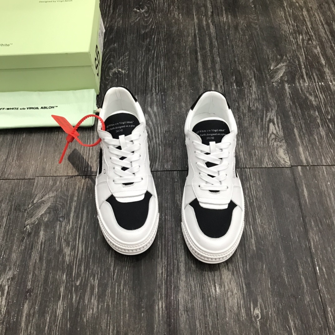 P220 nuevo color [OFF] OFF BLANCO OW FW correa amarilla flecha blanca zapatos de marea negro de alta