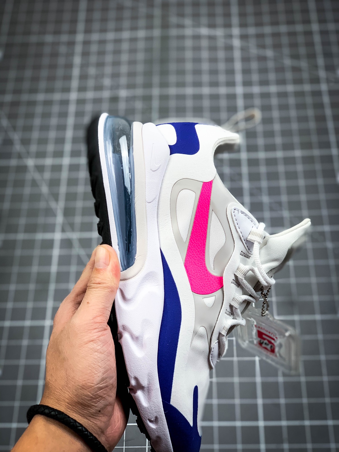 200 Nike Max 270 React 混合科技半掌气垫 CU7833-101