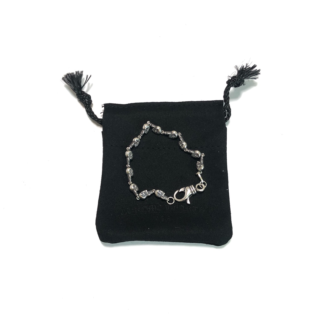 Chrome Hearts 新品上架𝐂𝐡𝐫𝐨𝐦𝐞 𝐡𝐞𝐚𝐫𝐭𝐬 克罗心Foti骷髅士兵手链