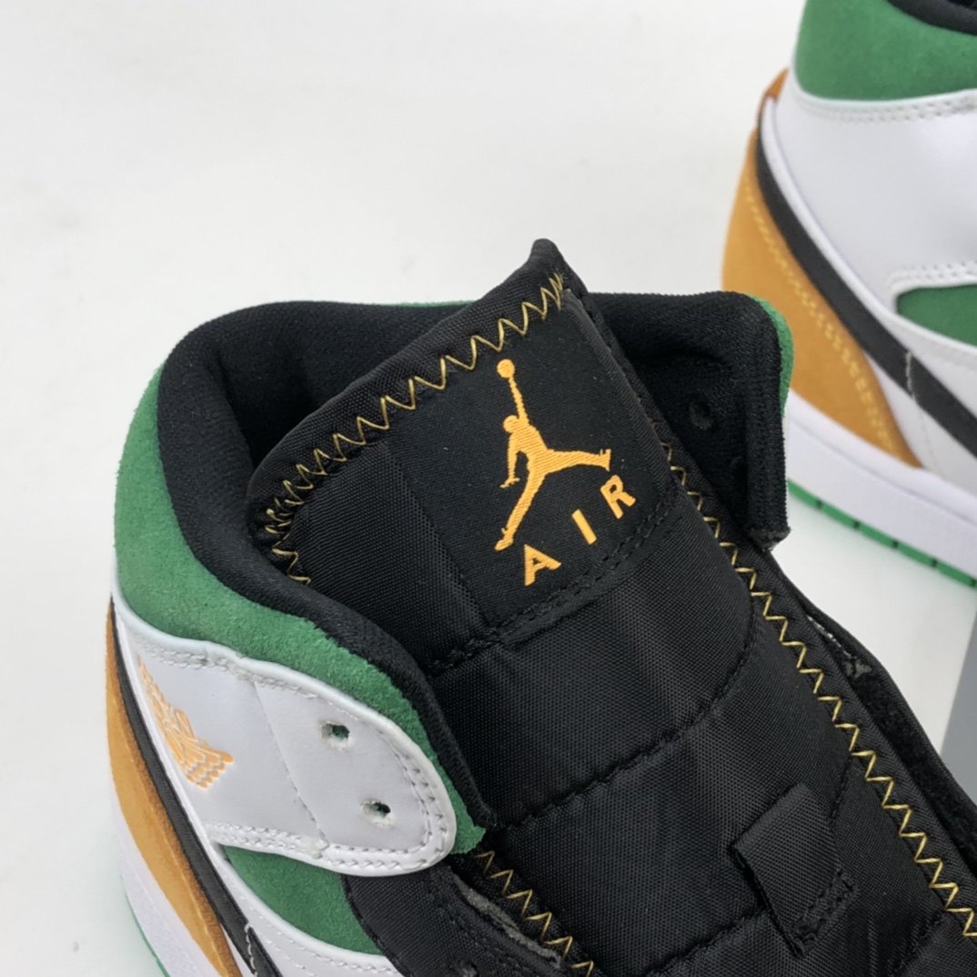 240 Air Jordan 1 Mid AJ1 乔1 中帮百搭休闲运动板鞋 852542-101