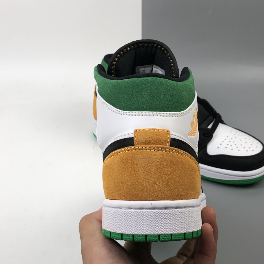 240 Air Jordan 1 Mid AJ1 乔1 中帮百搭休闲运动板鞋 852542-101