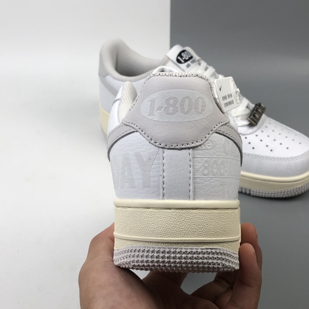 200 NK Air Force 1'07 Premium ”Toll Free”空军一号经典低帮百搭休闲运动板鞋 CJ1631-100