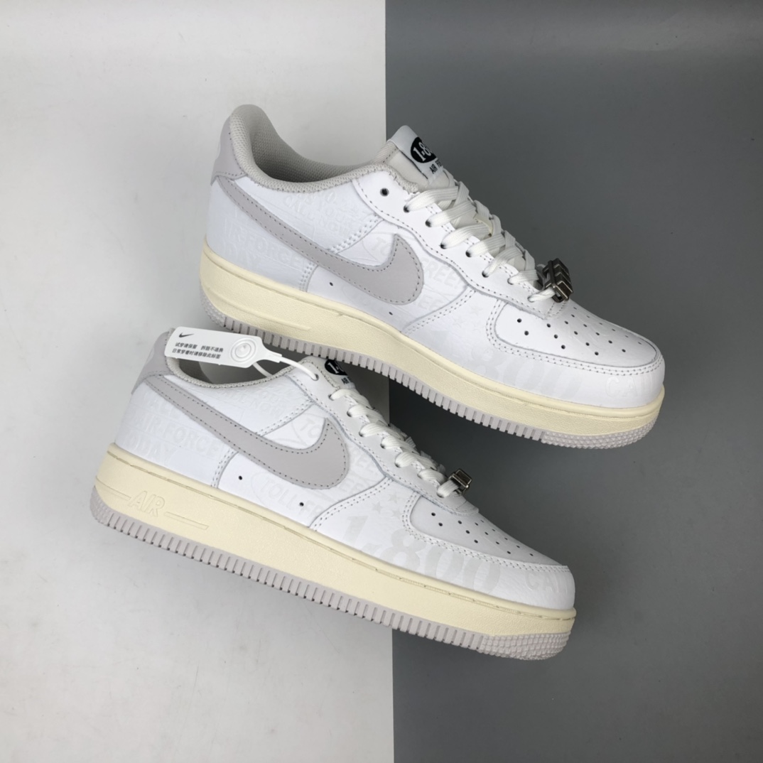 200 NK Air Force 1'07 Premium ”Toll Free”空军一号经典低帮百搭休闲运动板鞋 CJ1631-100