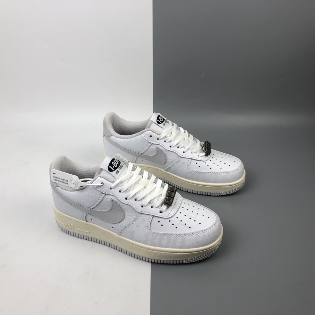 200 NK Air Force 1'07 Premium ”Toll Free”空军一号经典低帮百搭休闲运动板鞋 CJ1631-100