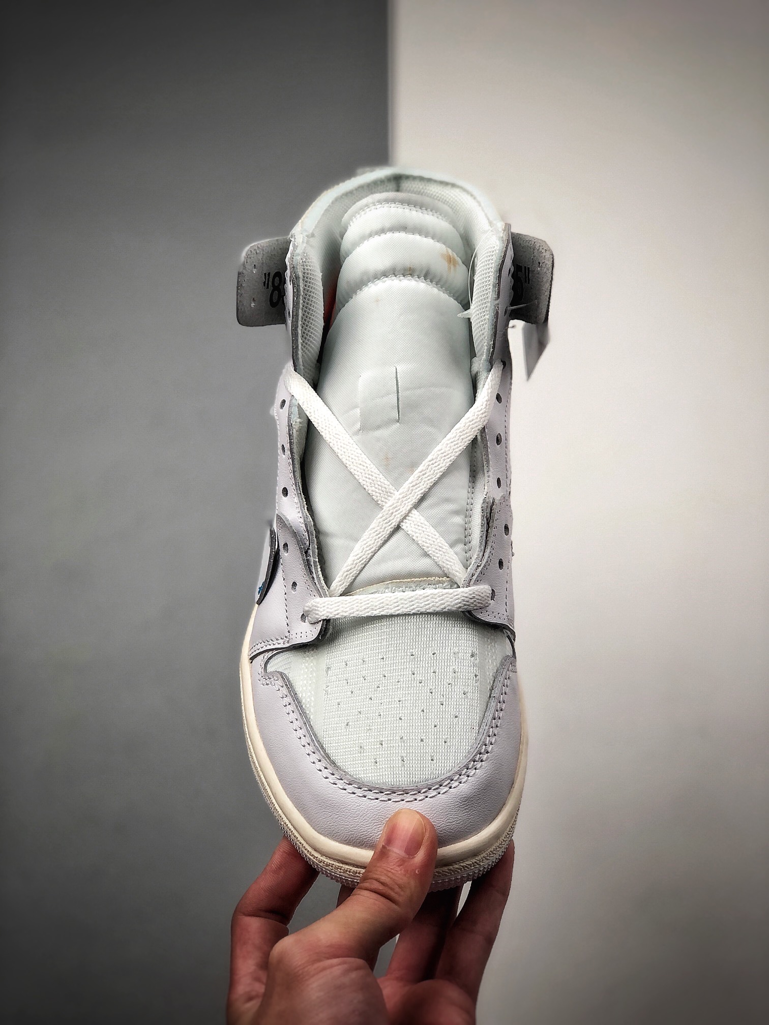 300  Air Jordan 1 X OFF-WHITE 高帮 白联名 AJ1 乔丹1代AQ0818-100