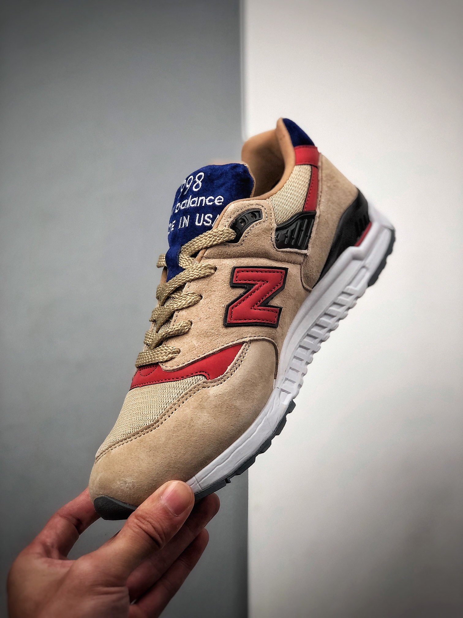 200 慢跑鞋之王”荣耀回归，NB新百伦New Balance M998高端美产血统系列经典复古休闲运动慢跑鞋