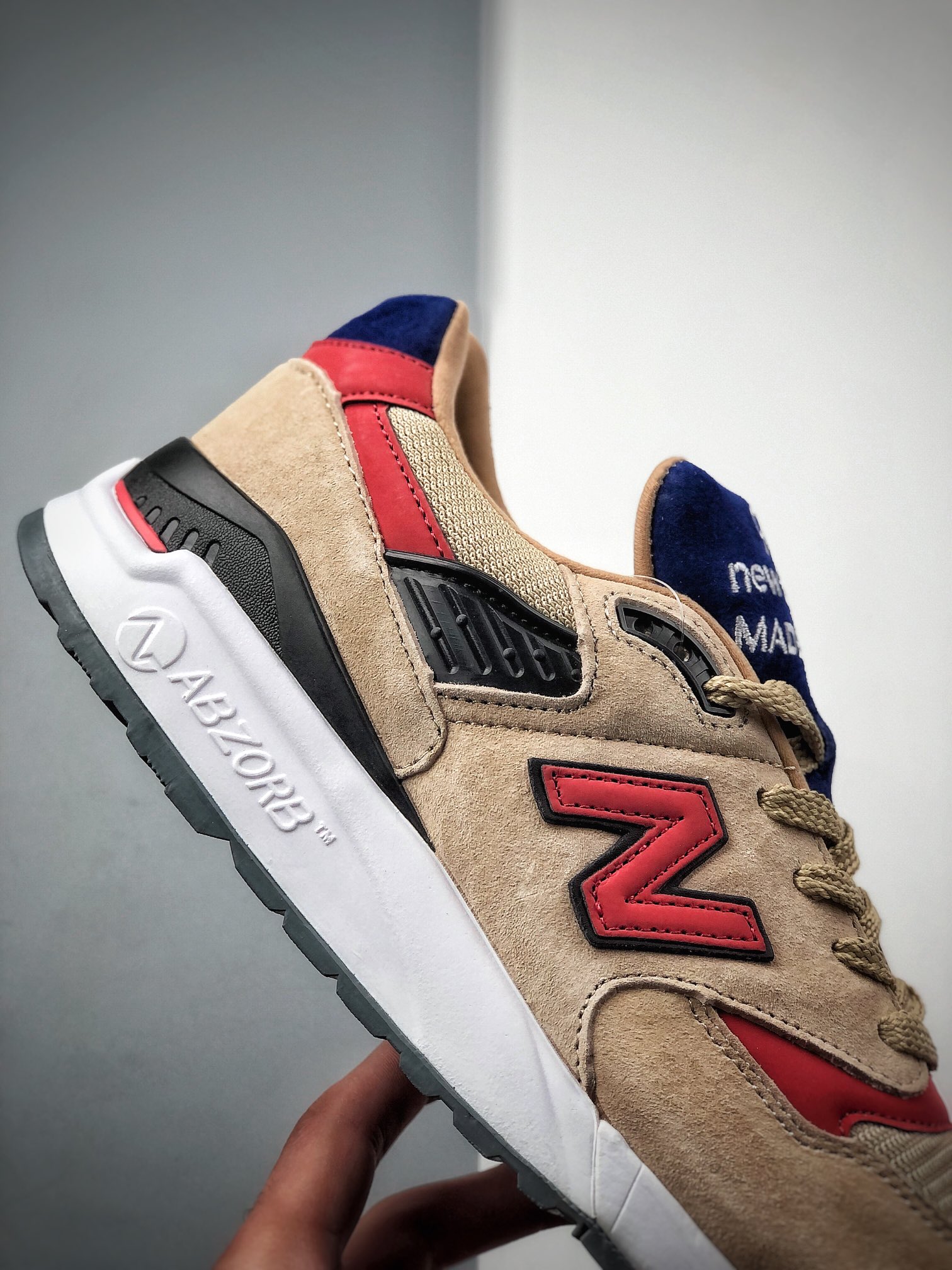 200 慢跑鞋之王”荣耀回归，NB新百伦New Balance M998高端美产血统系列经典复古休闲运动慢跑鞋