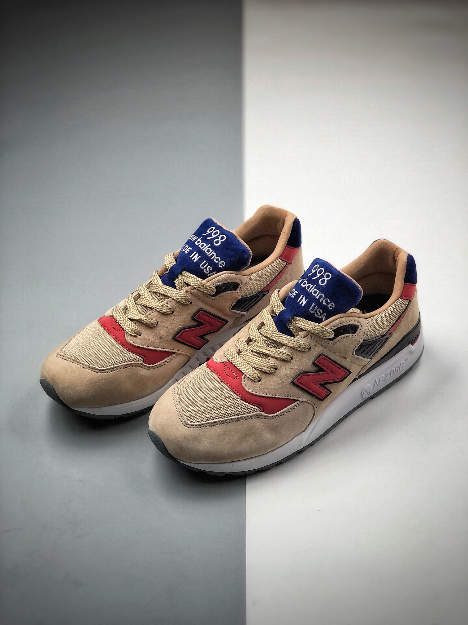 200 慢跑鞋之王”荣耀回归，NB新百伦New Balance M998高端美产血统系列经典复古休闲运动慢跑鞋