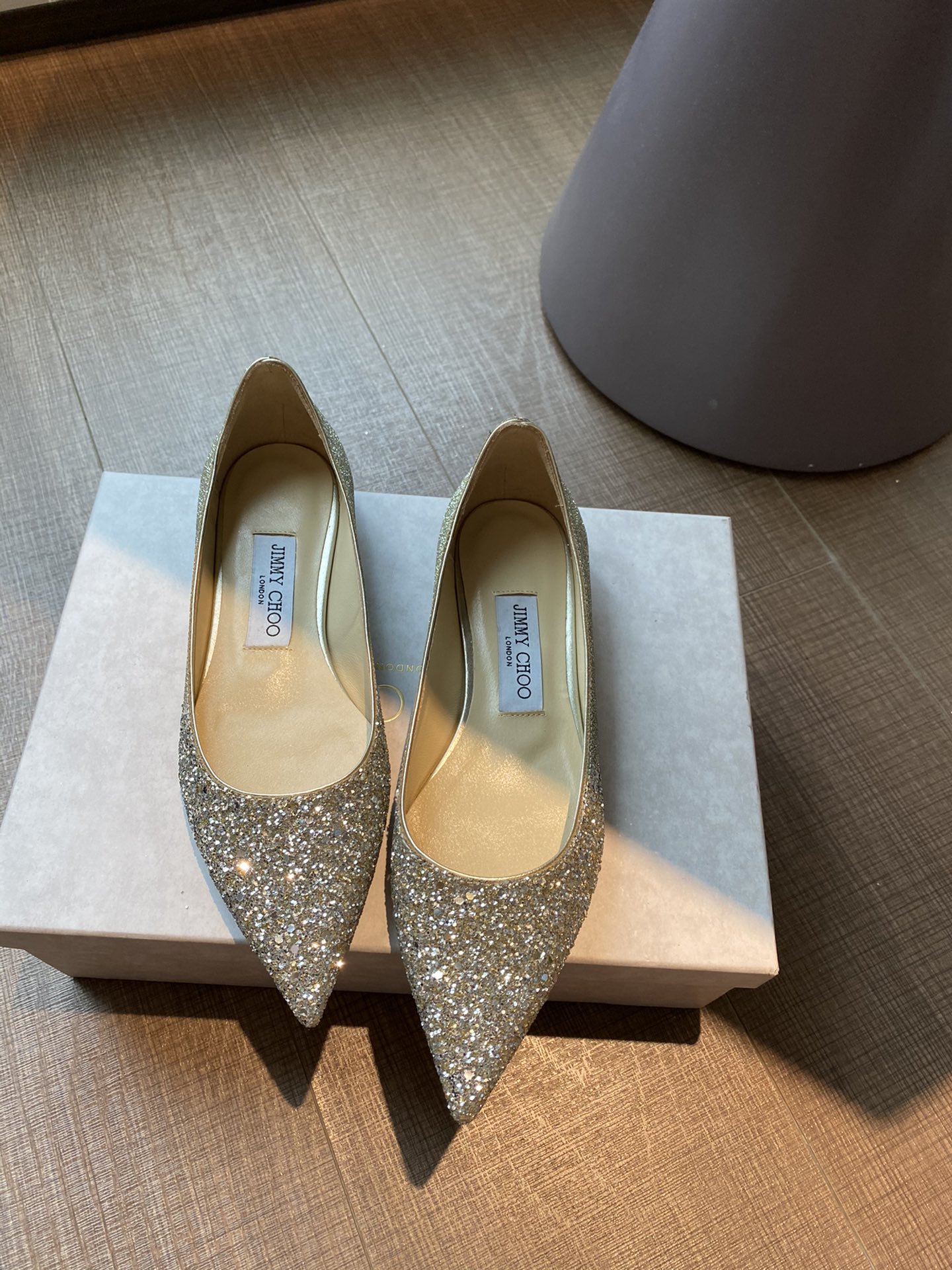 JIMMY CHOO 2025 Best Seller Pumps Pointed Toe Design + Imported Full-Grain Crystal Lambskin 1.0/6.5/8.5cm