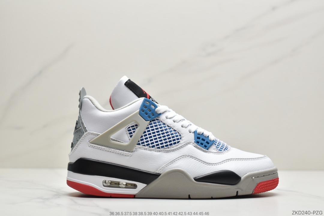 270 公司级Air Jordan 4 Tattoo “What The”乔4而眼前这款 Air Jordan 4 “What The” 则是今年年底最为重磅的配色308497-103