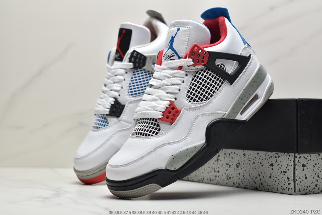 270 公司级Air Jordan 4 Tattoo “What The”乔4而眼前这款 Air Jordan 4 “What The” 则是今年年底最为重磅的配色308497-103
