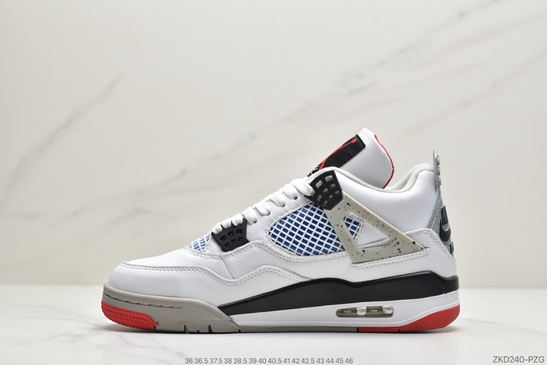 270 公司级Air Jordan 4 Tattoo “What The”乔4而眼前这款 Air Jordan 4 “What The” 则是今年年底最为重磅的配色308497-103