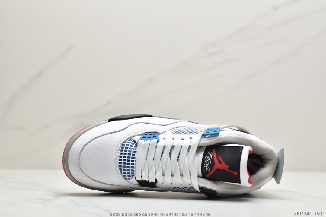 270 公司级Air Jordan 4 Tattoo “What The”乔4而眼前这款 Air Jordan 4 “What The” 则是今年年底最为重磅的配色308497-103