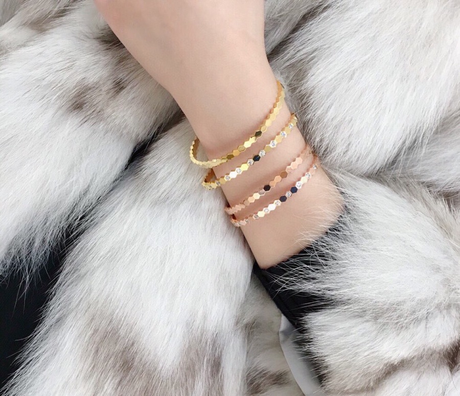 [Niche Series Jewelry]Real gold diamonds can be customized Only make the right