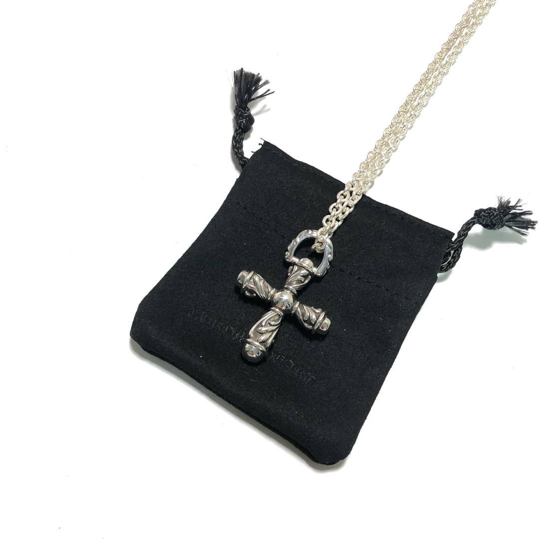 Chrome Hearts 开版 认准独家拍摄 (MZ)【新品上架】𝐂𝐡𝐫𝐨𝐦𝐞 𝐡𝐞𝐚𝐫𝐭𝐬 克罗心 降魔杵项链