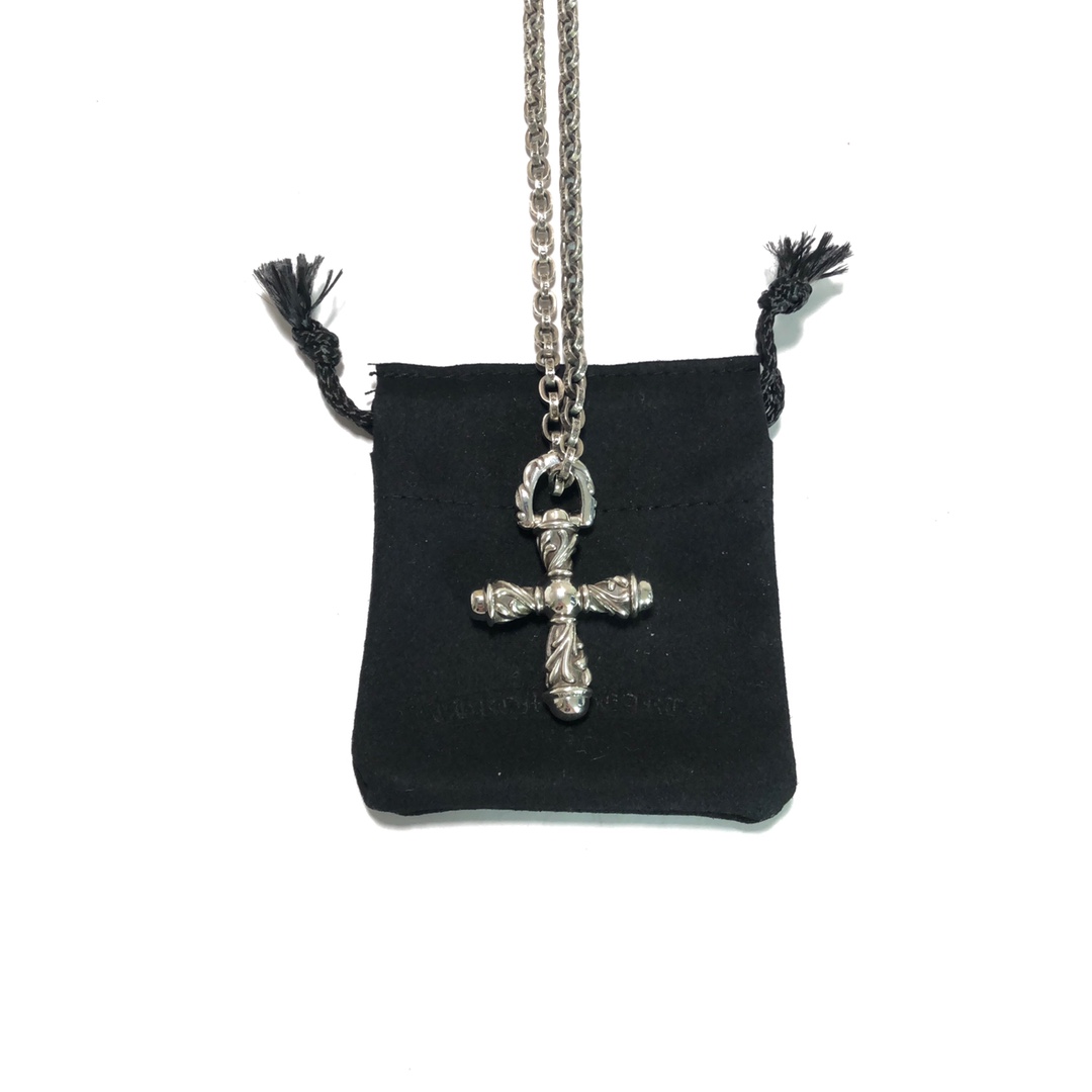 Chrome Hearts 开版 认准独家拍摄 (MZ)【新品上架】𝐂𝐡𝐫𝐨𝐦𝐞 𝐡𝐞𝐚𝐫𝐭𝐬 克罗心 降魔杵项链