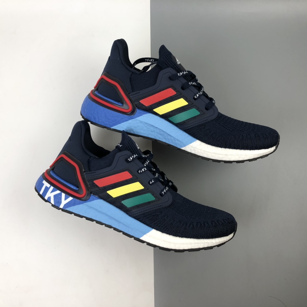 200 Adidas UltraBoost 2020 Consortium 阿迪达斯6.0 袜套式针织鞋面休闲运动慢跑鞋 FX7811