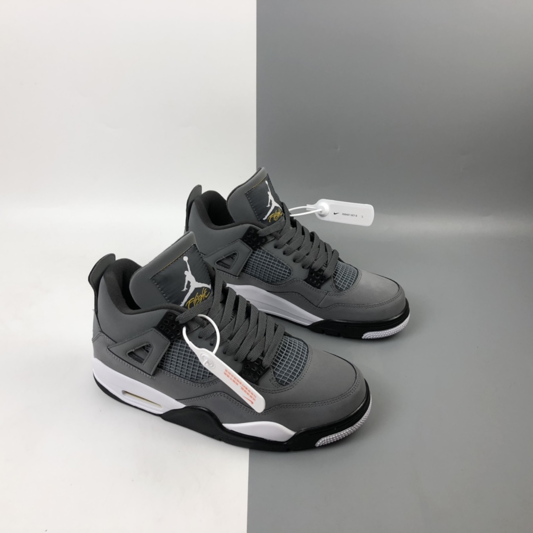 420 Air Jordan 4 Retro ”Cool Grey” AJ4 乔4新酷灰 308497-007