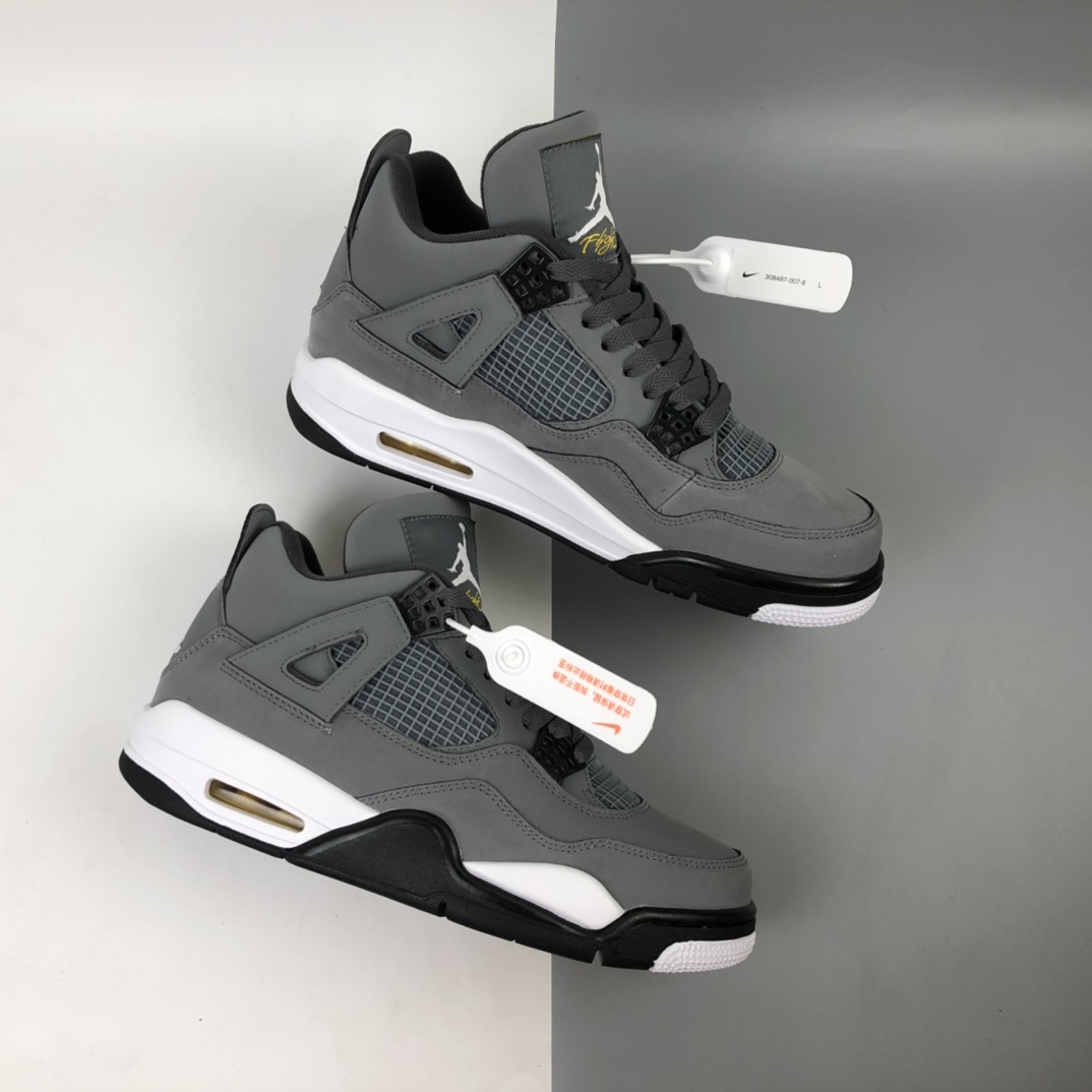 420 Air Jordan 4 Retro ”Cool Grey” AJ4 乔4新酷灰 308497-007