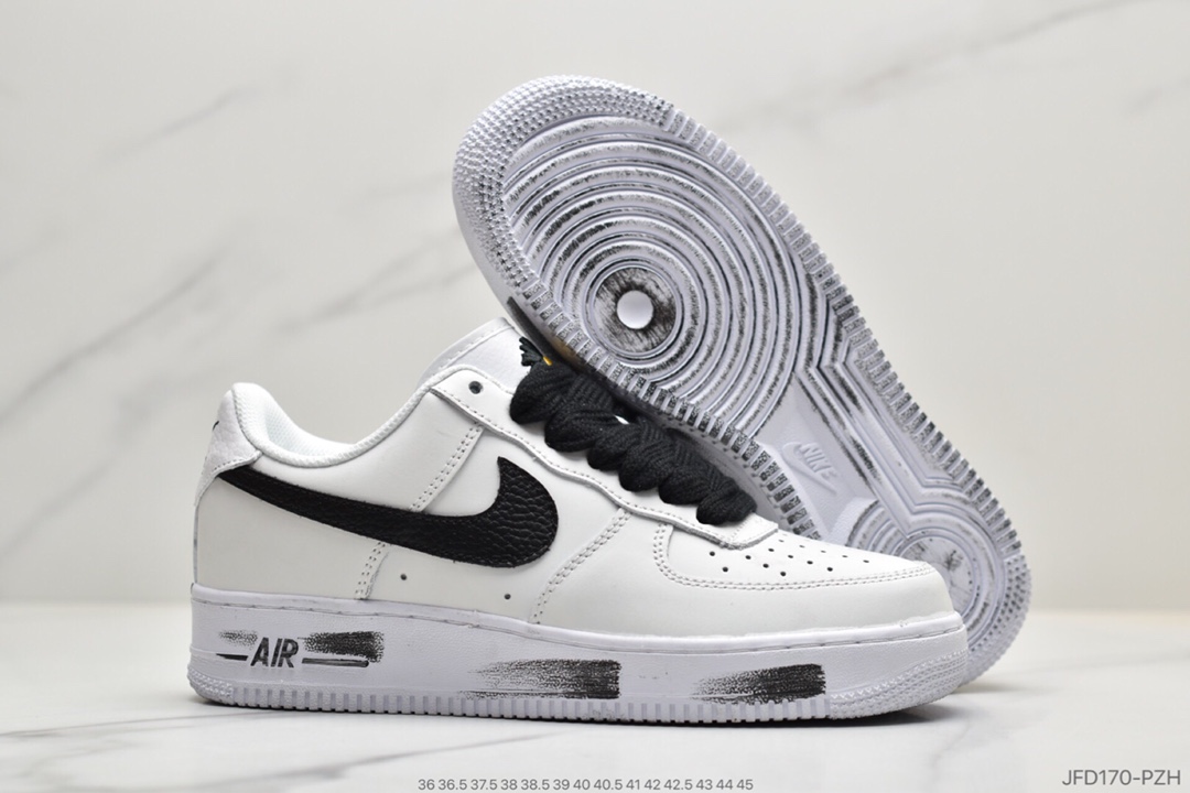 180 公司级耐克PEACEMINUSONE x Nike Air Force 1 Low 权志龙联名刮刮乐 空军一号滑板鞋 DD3223-100