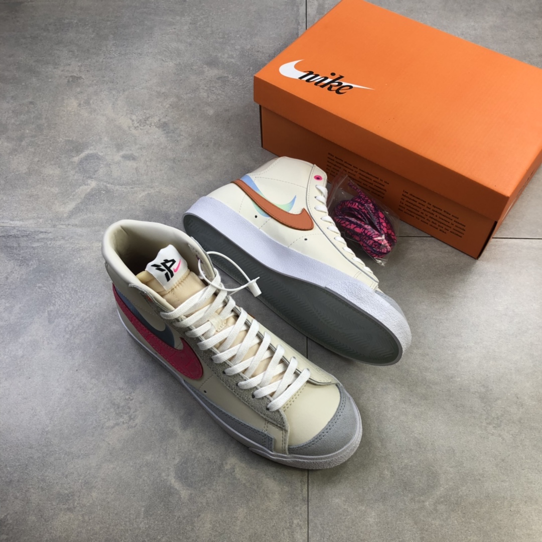 200  Nike Blazer Mid ‘77 开拓者上海限定 米粉蓝 DC0707-164