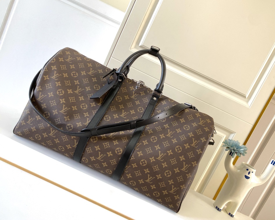 Louis Vuitton LV Keepall Travel Bags Men Monogram Canvas Casual M56714