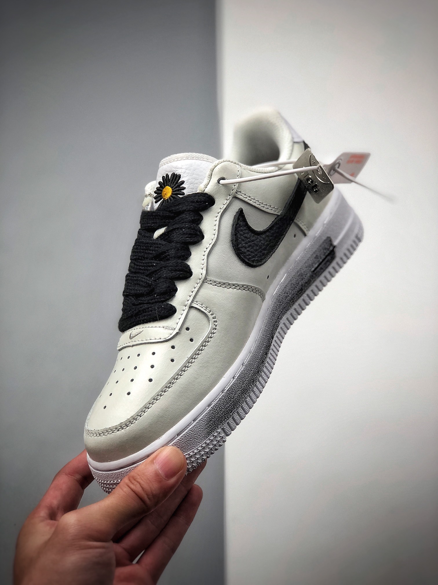 220 PEACEMINUSONE x Nike Air Force 1 '07 Low ”白黑”空军低帮经典百搭休闲运动板鞋DD3223-100