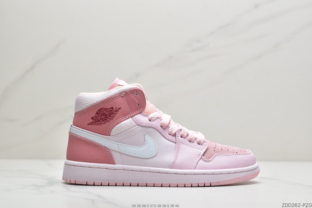 240 公司级Air Jordan 1 Mid AJ1乔1中邦休闲板鞋554724-113