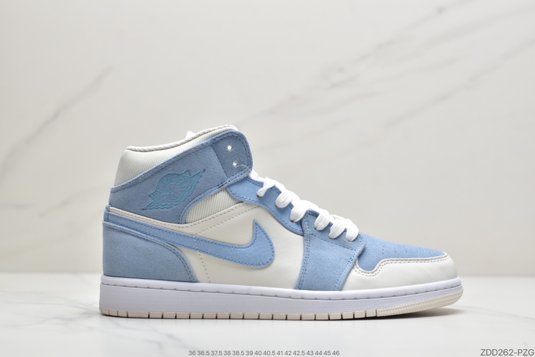 240 公司级Air Jordan 1 Mid AJ1乔1中邦休闲板鞋554724-113