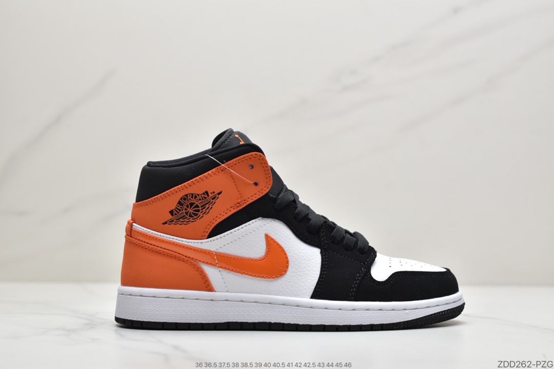 240 公司级Air Jordan 1 Mid AJ1乔1中邦休闲板鞋554724-113