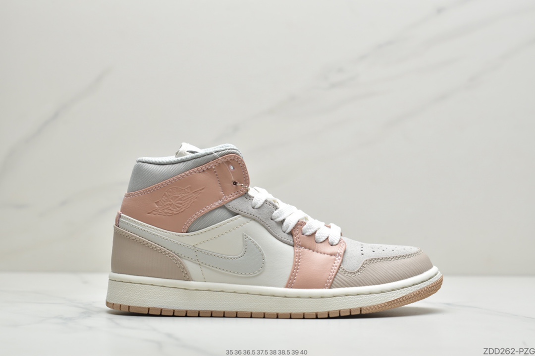 240 公司级Air Jordan 1 Mid AJ1乔1中邦休闲板鞋554724-113