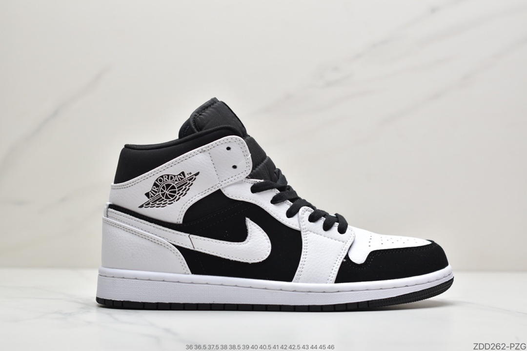 240 公司级Air Jordan 1 Mid AJ1乔1中邦休闲板鞋554724-113