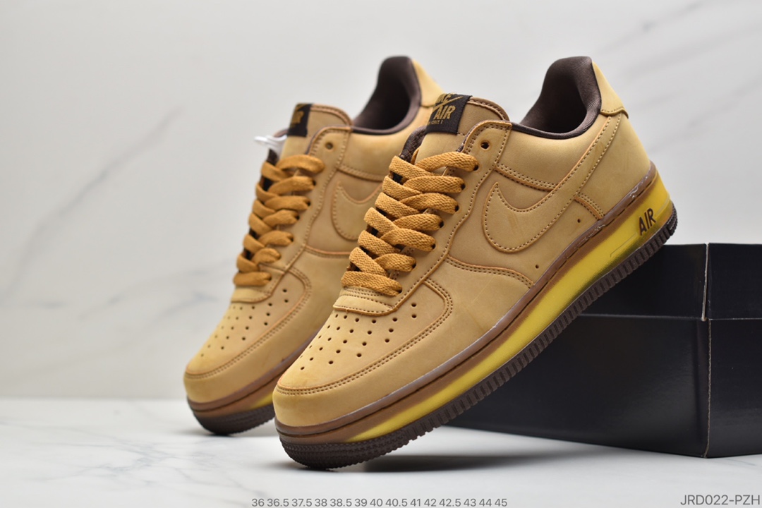 220 公司级耐克Nike Air Force 1 Low Retro SP ”Wheat Mocha” 摩卡麂皮小麦 空军一号低帮休闲板鞋DC7504-700