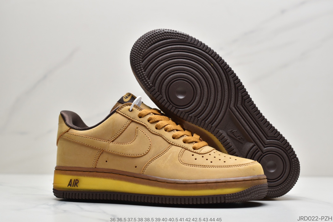 220 公司级耐克Nike Air Force 1 Low Retro SP ”Wheat Mocha” 摩卡麂皮小麦 空军一号低帮休闲板鞋DC7504-700