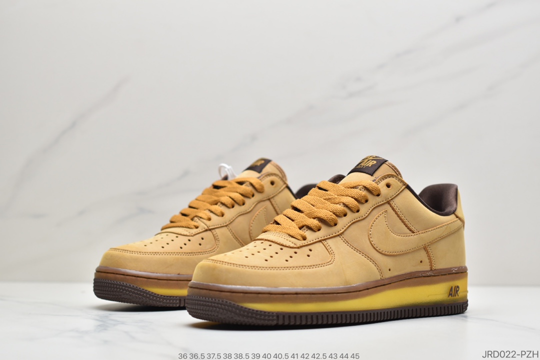 220 公司级耐克Nike Air Force 1 Low Retro SP ”Wheat Mocha” 摩卡麂皮小麦 空军一号低帮休闲板鞋DC7504-700