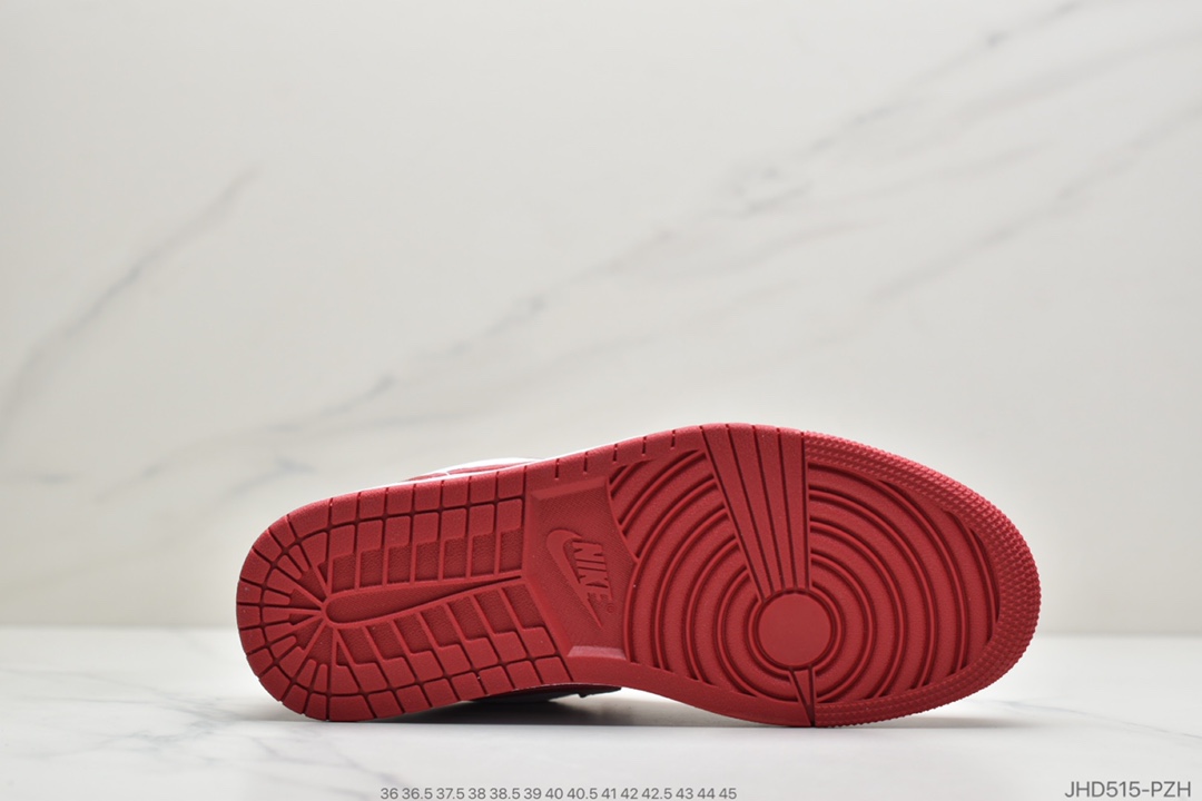 190 公司级乔丹Air Jordan 1 Low Gym Red 体育红 芝加哥 553558-611
