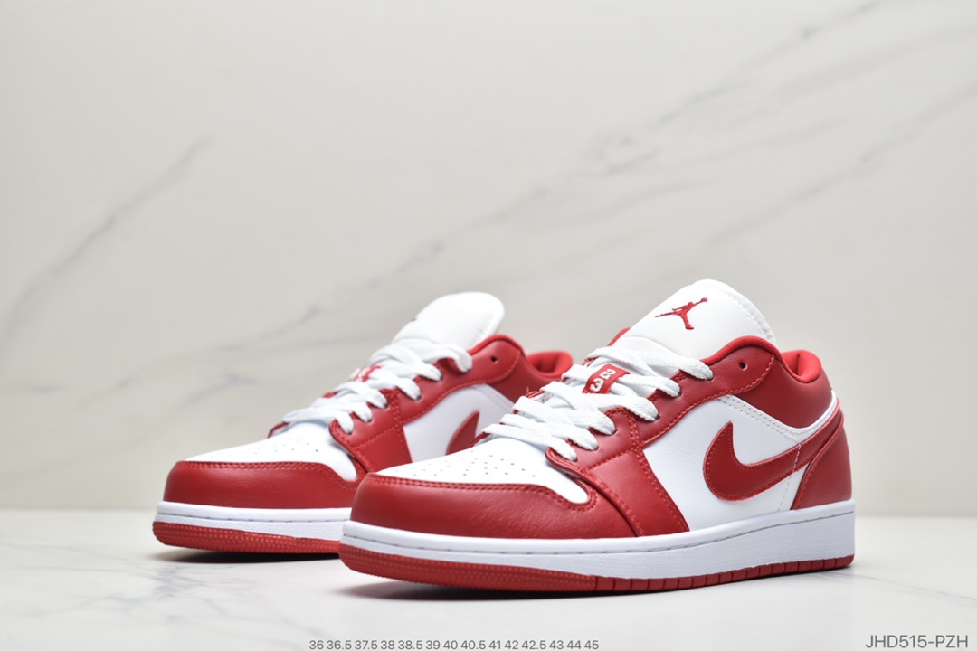 190 公司级乔丹Air Jordan 1 Low Gym Red 体育红 芝加哥 553558-611