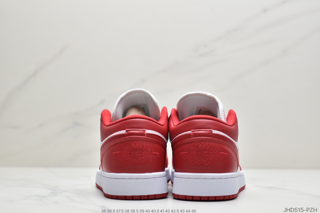 190 公司级乔丹Air Jordan 1 Low Gym Red 体育红 芝加哥 553558-611