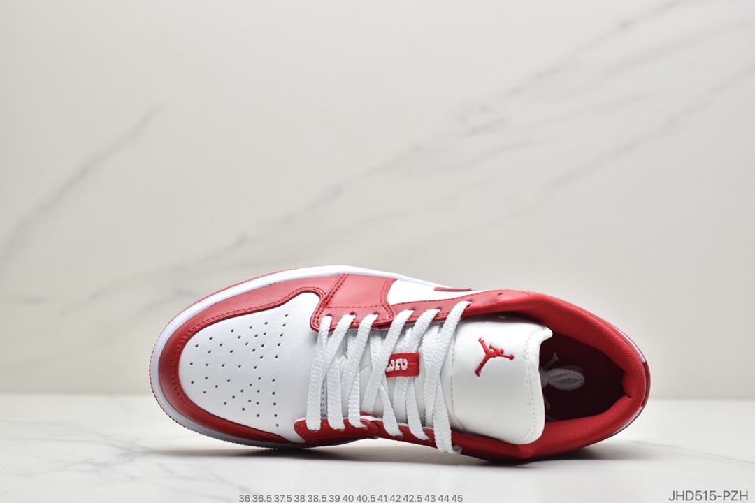 190 公司级乔丹Air Jordan 1 Low Gym Red 体育红 芝加哥 553558-611