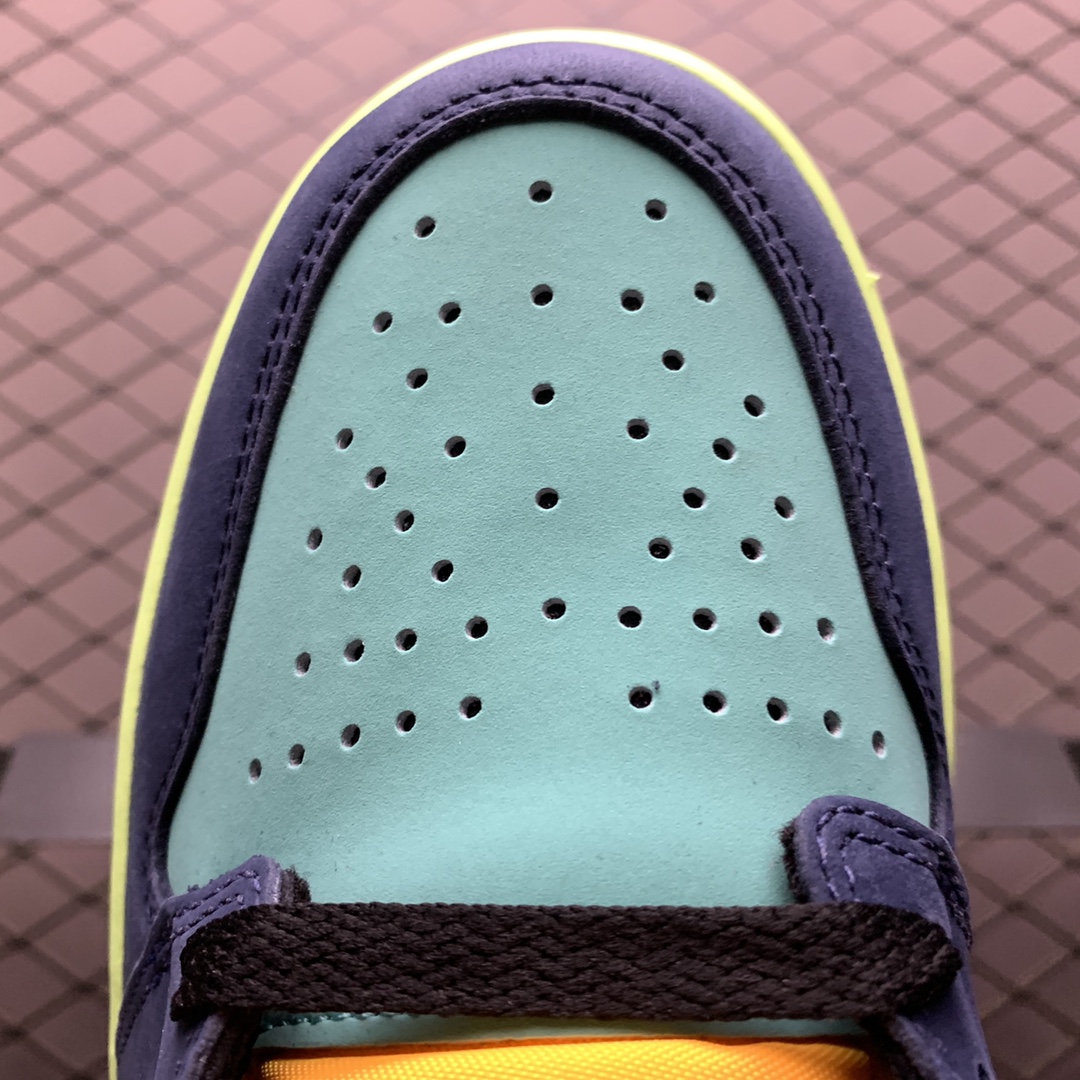 450 纯原版本 AirJordan 1 Retro  ”Bio Hack” AJ1乔1 彩色拼接 555088-201