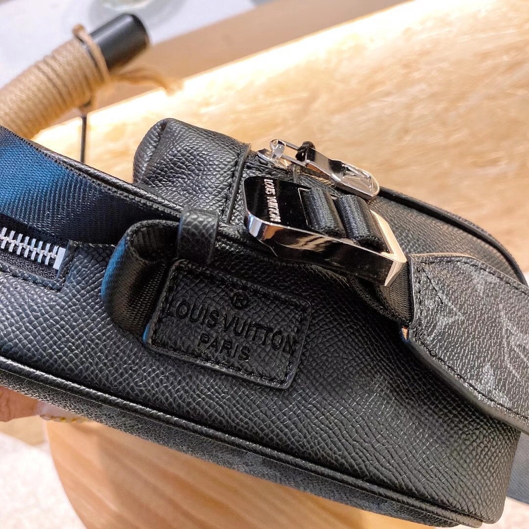 LV Outdoor Package: Stylish Seal Box Wrapper with Silver Zipper and Metal Detail - 图片 3