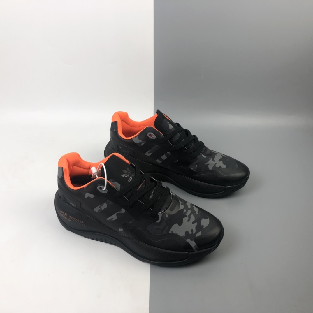 200 Adidas Originals ZX Alkyne Boost 全新摩登科技爆米花复古缓震休闲运动跑鞋 GZ8913