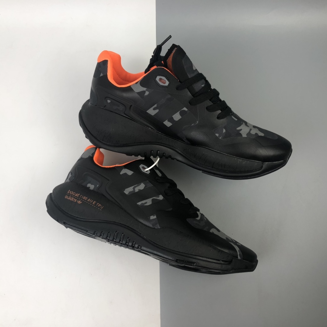 200 Adidas Originals ZX Alkyne Boost 全新摩登科技爆米花复古缓震休闲运动跑鞋 GZ8913