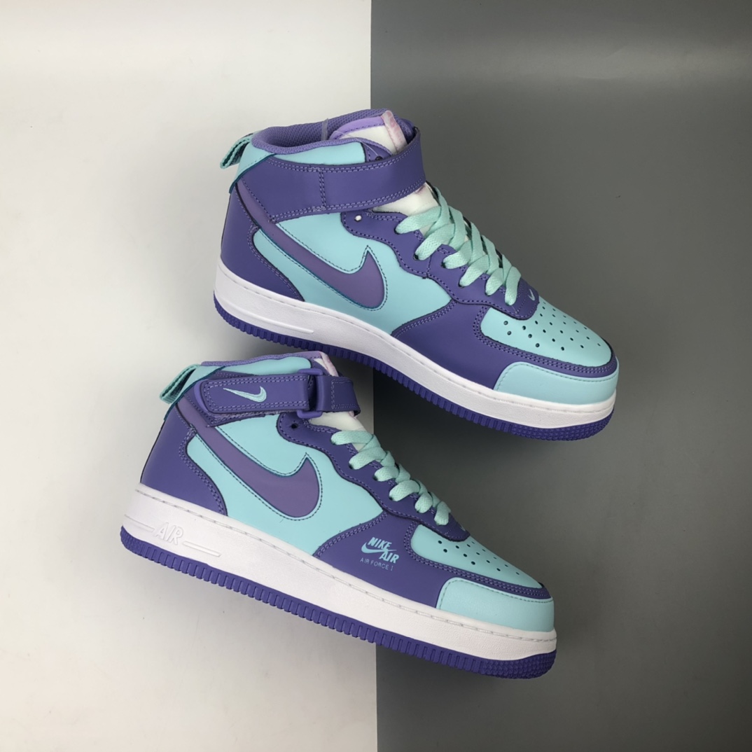 240 NK Air Force 1 Mid 空军一号经典中帮百搭休闲运动板鞋 CV3039-107