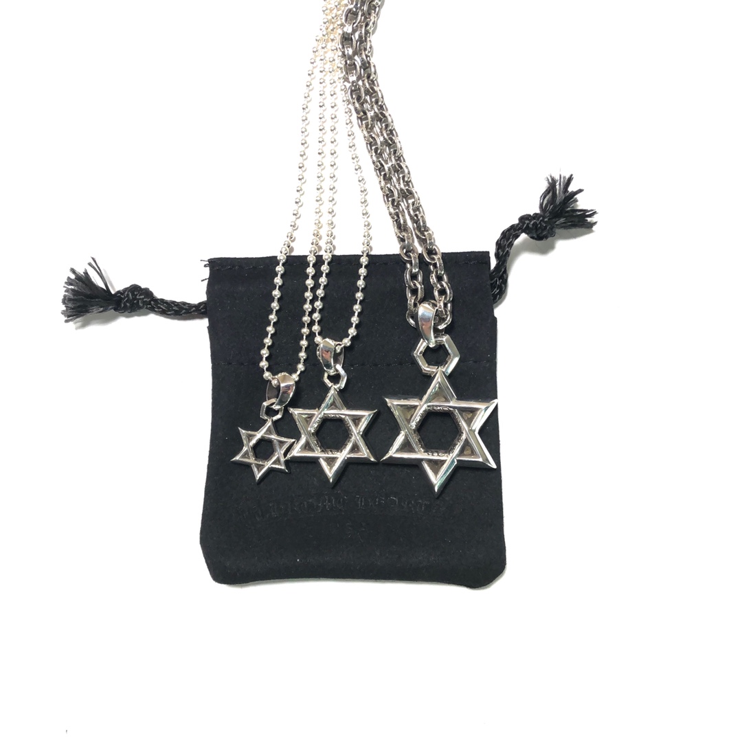 Chrome Hearts 开版 认准独家拍摄 MZ【新品上架】𝐂𝐡𝐫𝐨𝐦𝐞 𝐡𝐞𝐚𝐫𝐭𝐬 克罗心六芒星项链