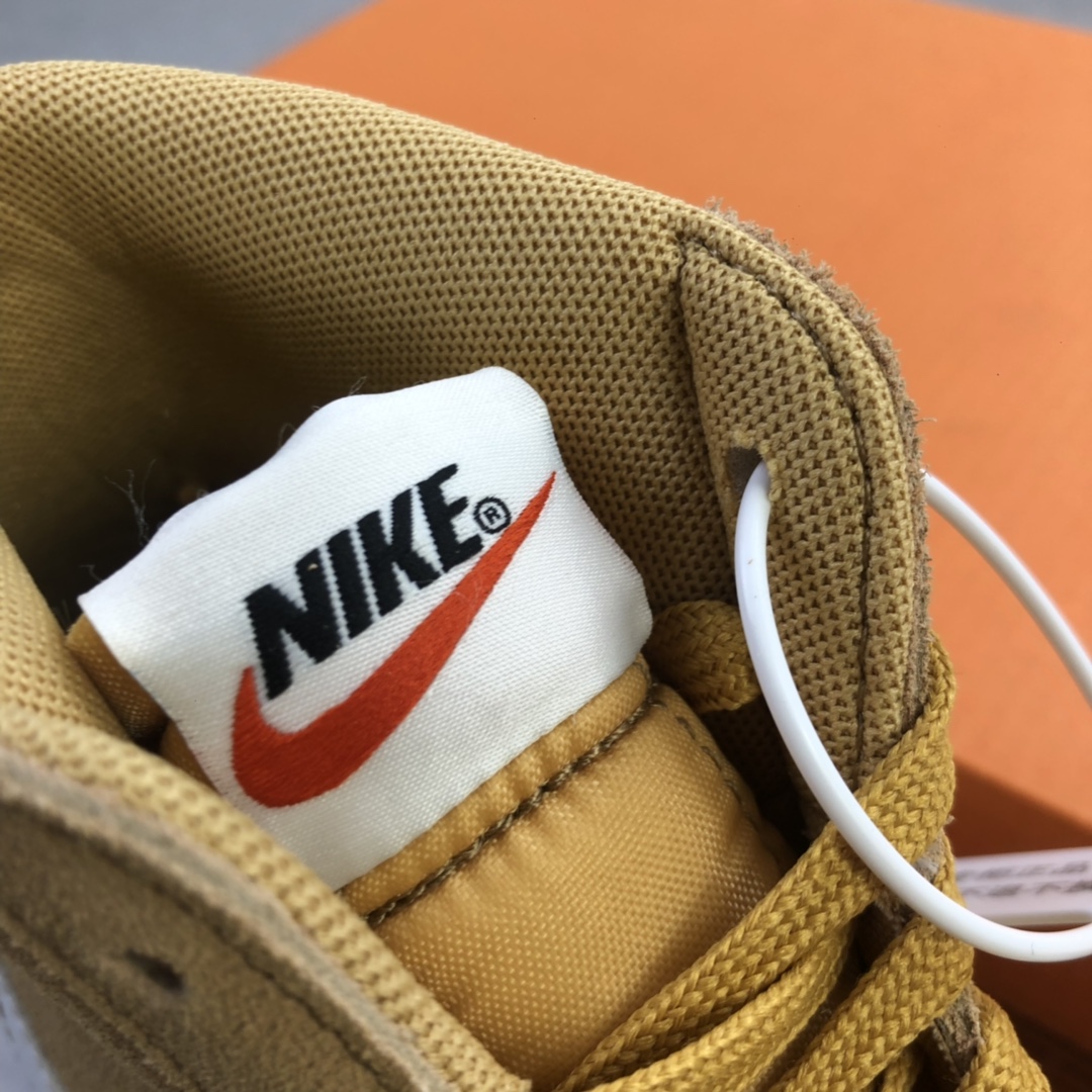200  Nike Blazer Mid Retro OG复古经典中帮开拓者 浅棕麂皮货号：DB5461-700