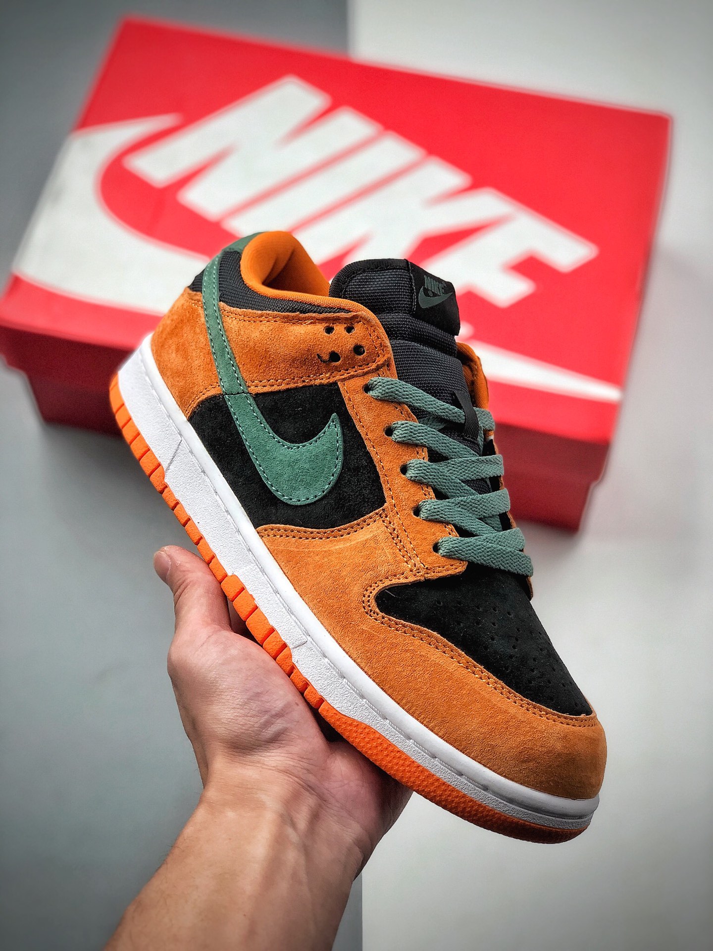 Nike SB Dunk Low SP "Ceramic" serie Dunk de baja caña para ocio, deporte y skate "Zanahoria amarillo negro calabaza" La…